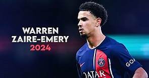 Warren Zaire-Emery • PHENOMENAL Performance • Season Skills Goals - PSG 2023/24