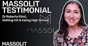 MASSOLIT testimonial – Dr Roberta Klimt, Notting Hill & Ealing High School