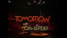 Tomorrow with Tom Snyder (Ed McMahon and Regis Philbin) - 5/31/79