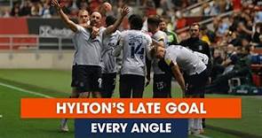 EVERY ANGLE | Danny Hylton's first Championship goal! 🙌