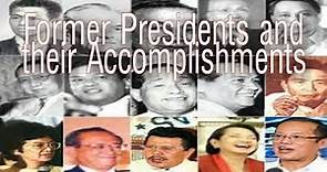 Former Presidents of the Philippines and Their Achievements
