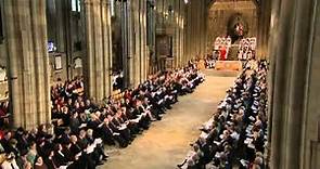 The new Archbishop of Canterbury is enthroned