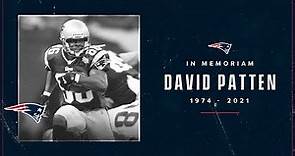 Remembering David Patten: Forever a Part of Our Patriots Family