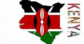 KENYA | Geography & Counties | Map of Kenya | 47 Counties | Counties of Kenya Song