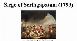 Siege of Seringapatam (1799)