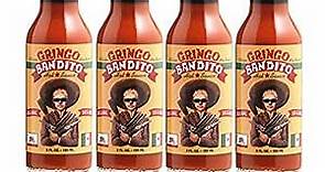 Gringo Bandito Hot Sauce, Original Red, 5 Ounce (Pack of 4)