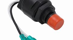 Outboard Motor Flameout Switch, Easy To Use Outboard Engine Kill Switch ABS 8.5cm Compact  For Replacement