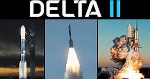 Delta II Rocket Launch Compilation