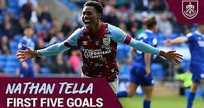 Nathan Tella Is On Fire 🔥 | GOALS | First Five For The Clarets!