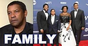 Denzel Washington Family & biography