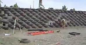 Quick overview of the Big Timber, Montana Earthship, Day 7