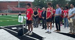 Wilbur 'Cross pride in the air' as high school unveils new athletic field