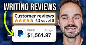 5 REAL Ways To Get Paid To Write Reviews ($10,000/Month!?)