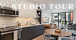 Inside a CHEAP $1500 Vintage LA Studio Apartment Tour *touring 3 apartments in Los Angeles*