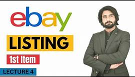How to List Product On eBay | eBay Listing | Listing Tutorial for New Seller | 2024 Complete Listing