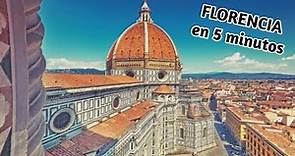 ✔️ FLORENCIA en 5 minutos (4K) 🟡 TOP 10 lugares imprescindibles | Italia