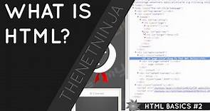 HTML Tutorial for Beginners 02 - What is HTML?