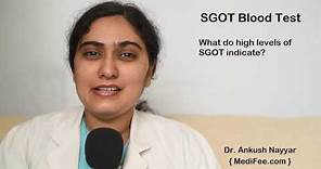 SGOT Blood Test - An Overview