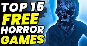 Top 15 Best FREE Horror Games on Steam 2024