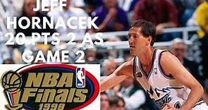Jeff Hornacek 20 PTS 2 AS NBA Finals 1998 Game 2 Chicago Bulls vs Utah Jazz