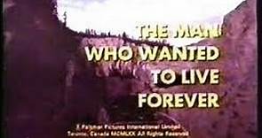 The Man Who Wanted to Live Forever (Sci-fi) ABC Movie of the Week - 1970