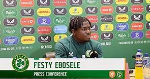 PRESS CONFERENCE | Festy Ebosele | Netherlands vs Ireland
