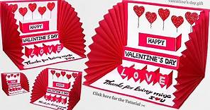 Valentine's day Special card making ❤️ valentine's day card for girlfriend/boyfriend/wife/husband
