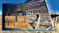 One Day Barn Deconstruction - (Barnwood Salvage)