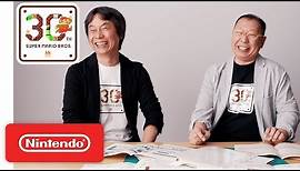 Super Mario Bros. 30th Anniversary Special Interview ft. Shigeru Miyamoto & Takashi Tezuka