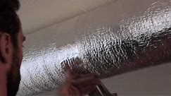 Low-E Insulation Duct Work Installation Video