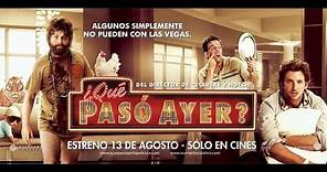 The Hangover: ¿Que Paso Ayer? (2009) Tráiler Oficial Doblado al Español Latino[HD]