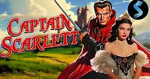 Captain Scarlett | Full Adventure Movie | Richard Greene | Leonora Amar