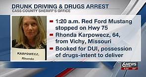 Missouri woman arrested for DUI in Cass Co.