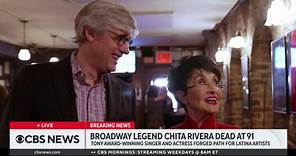 Chita Rivera, legendary Broadway singer and actor, dies at 91