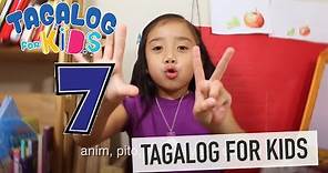 Learn How to Count in Tagalog (Filipino) | Tagalog for Kids