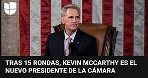 Kevin McCarthy logra la presidencia de la Cámara de Representantes: así fueron las 15 votaciones