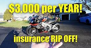Motorcycle Insurance is a Scam!