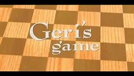 Geri's Game [1997]: Academy award winning Animated short film