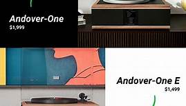 The Andover-One vs Andover-One E >>>> what's the difference? Both produce amazing sound. With the Andover-One E there is no funny business- it's simply great sound! Easy to use, easy to understand, and most of all easy to get those records playing!!!...