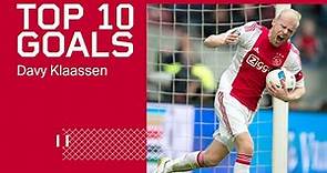 TOP 10 GOALS - Davy Klaassen