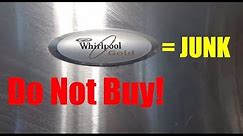 #Whirlpool Gold Refrigerator Is JUNK (Review)