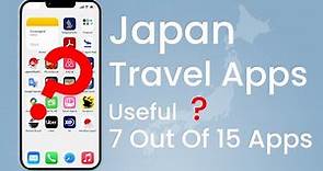 Useful Japan Travel Apps - For your next Trips