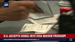 U.S. accepts Israel into visa waiver program