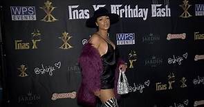 Shantel Jackson attends "Inas X Birthday Bash" red carpet event in Los Angeles