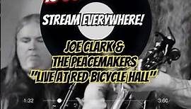 Our album JOE CLARK & THE PEACEMAKERS "Live at Red Bicycle Hall" is OUT NOW! #stream everywhere!