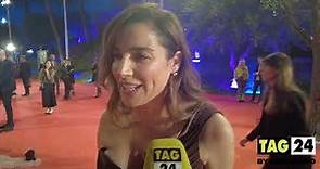 Luisa Ranieri red carpet "Nuovo Olimpo": "Mai stata così trasformata, che fatica" | Intervista