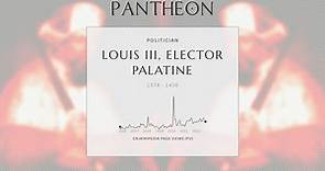 Louis III, Elector Palatine Biography - Elector Palatine from 1410 to 1436