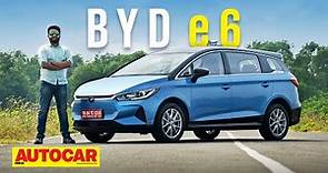 2021 BYD e6 review - Electric MPV with a claimed 500km range | First Drive | Autocar India