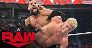 FULL MATCH – Cody Rhodes & Jey Uso vs. Finn Bálor & Damian Priest: Raw highlights, Oct. 16, 2023