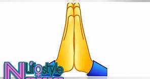 Is the “prayer hands” emoji really a “high-five”?